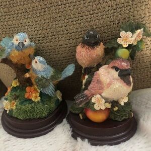 Vintage K’s Collection Bird figurines set of two